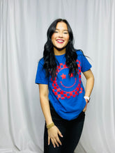 Seeing Red, White and Blue Stars Tee