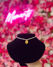 Pearl Necklace W/ Gold Pendant