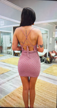 Mauve Tie Back Dress