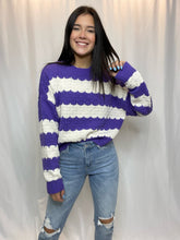 Pretty in Purple Sweater