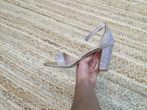 Hopeful Champagne Heels