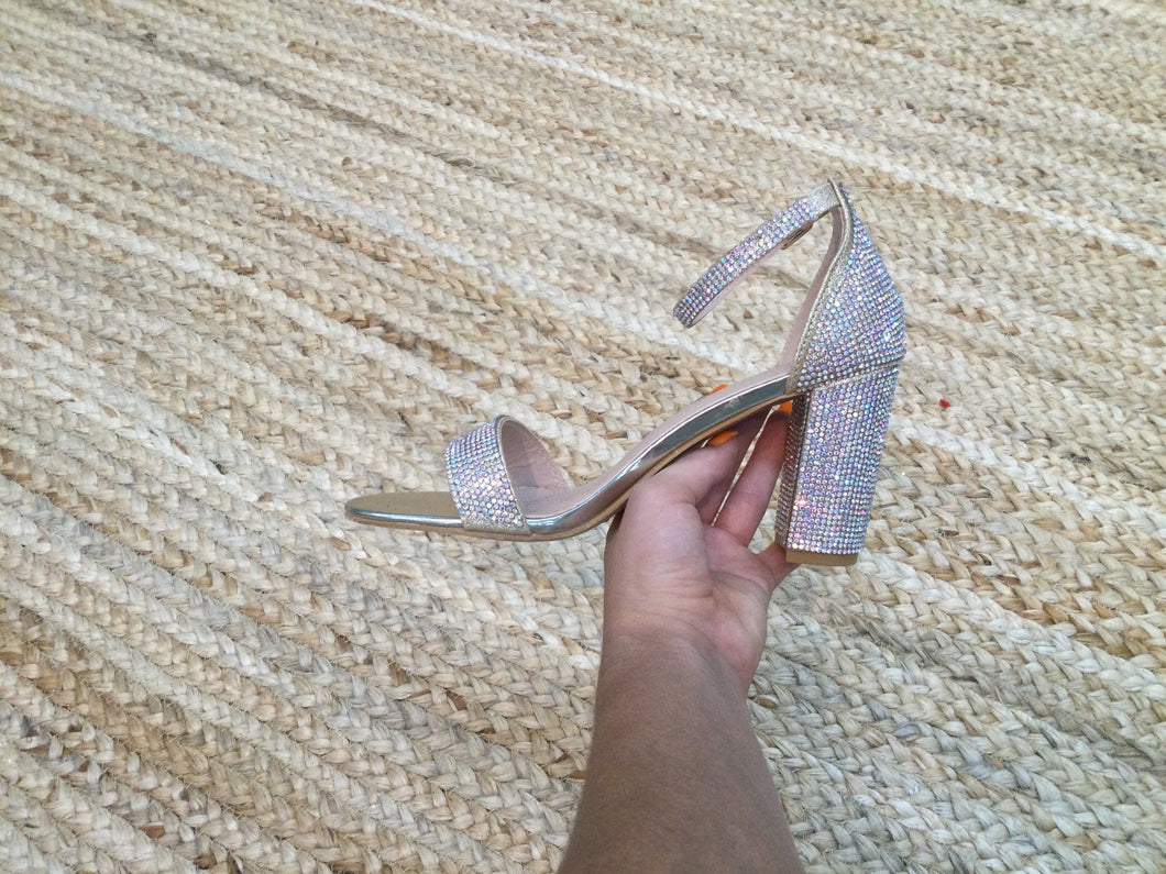 Hopeful Champagne Heels