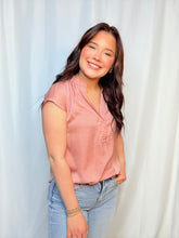 Rachel Button Down Tee