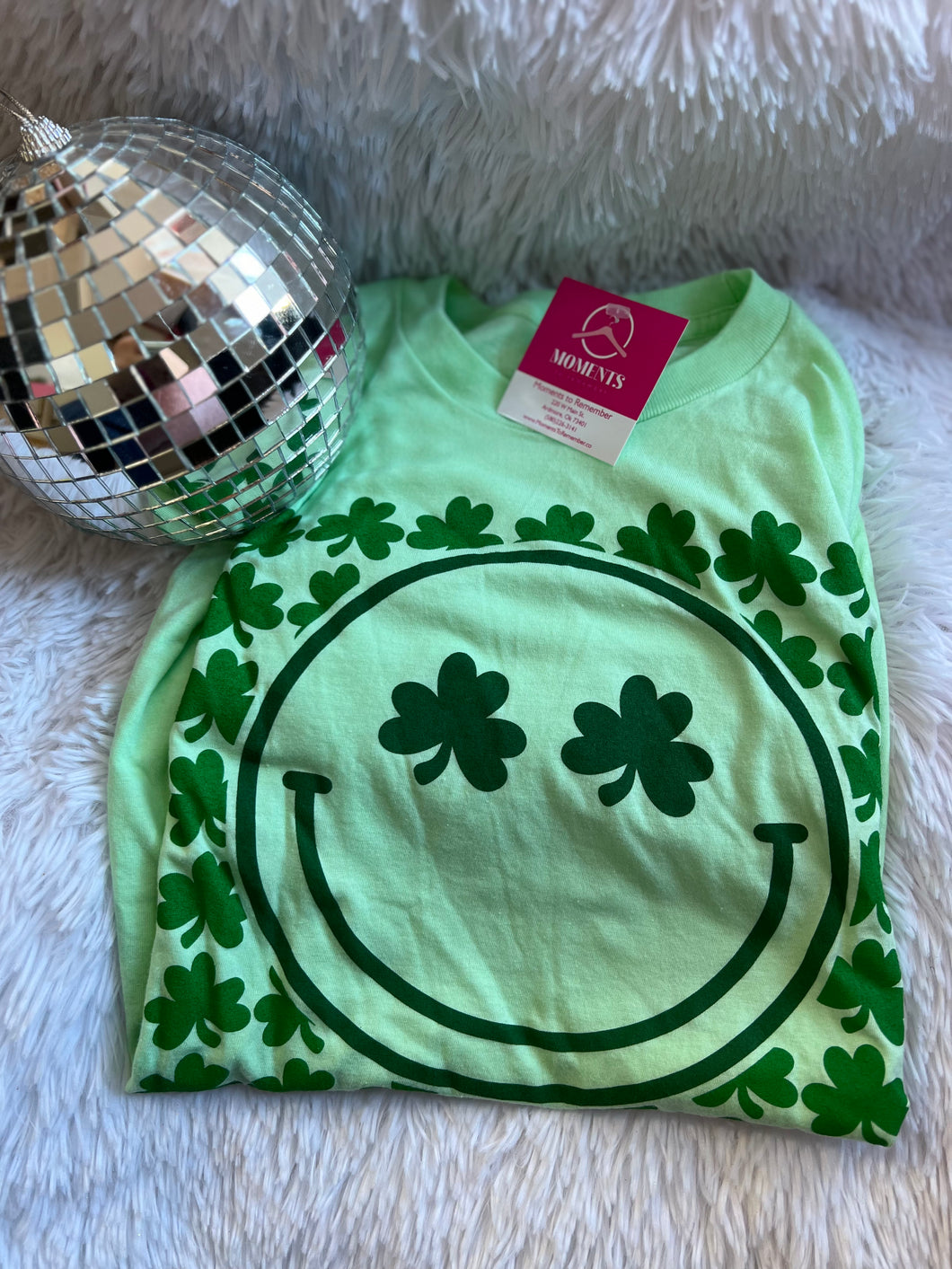 Smiling Shamrock Tshirt