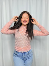Bow Mesh Top