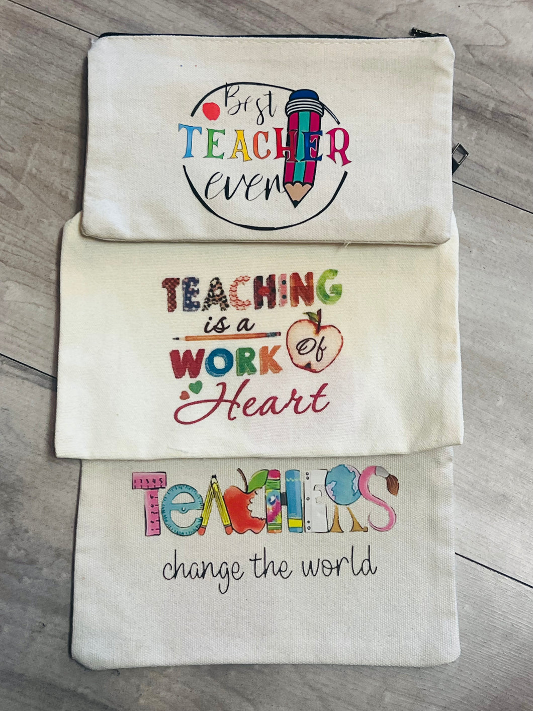 Teacher Canvas Bags