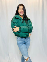 Forest Green Puffer Jacket