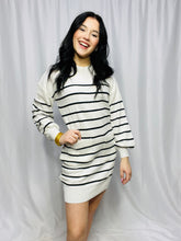 Striped Perfection Sweater Dress