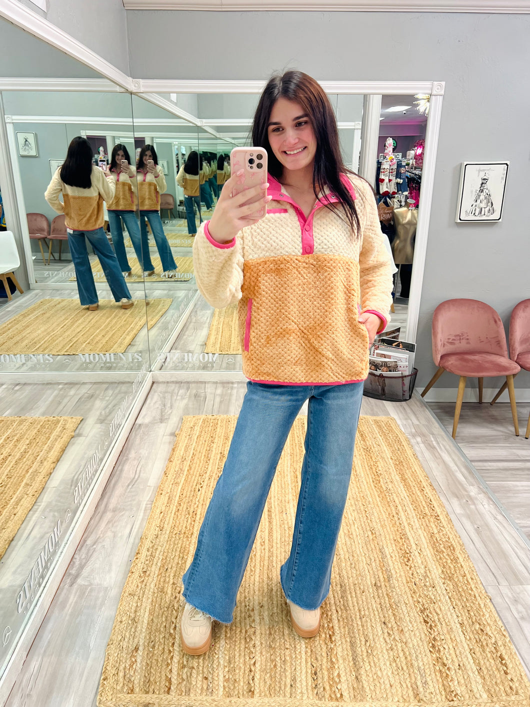 Sunset Snuggle Pullover