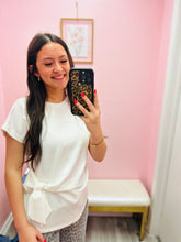 Sophisticated Side Tie Top