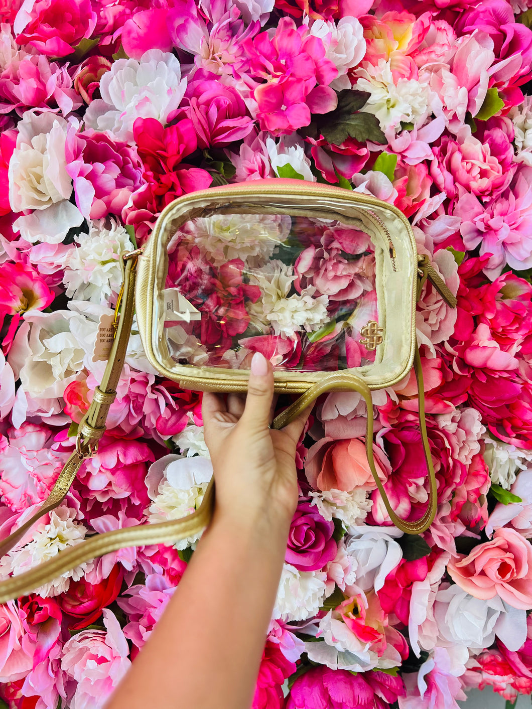 Clear Gameday Purse