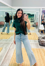 High Rise Rhinestone Jeans