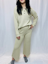 Cozy Waffle Knit Set Bottoms