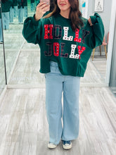 Holly Jolly Patch Sweater