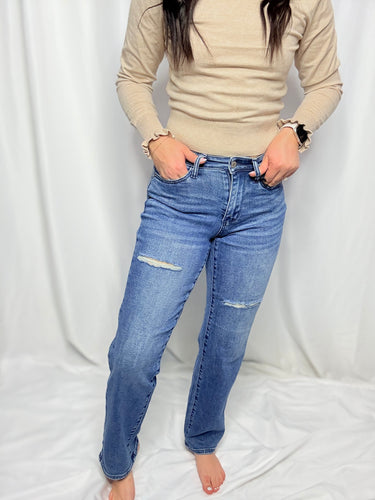 Mid Rise Dad Jeans