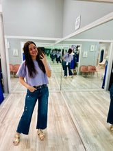 Addie Crop Wide Leg Jean