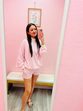 Mockneck Striped Set