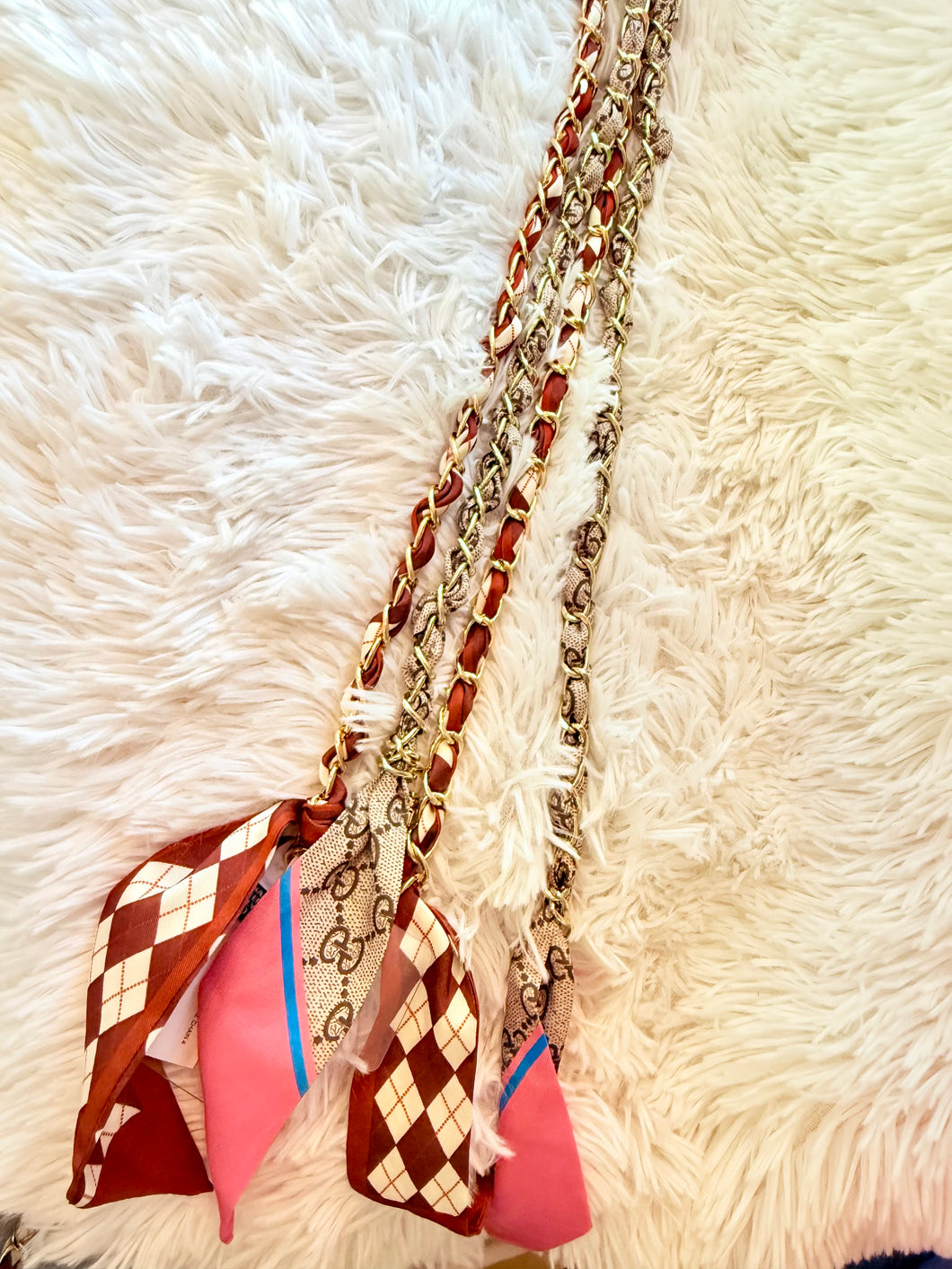 Scarf Purse & Cell Phone Strap