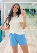 Blue Skies Cuffed Shorts