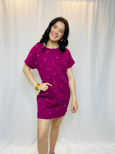 Plum Perfect T-Shirt Dress