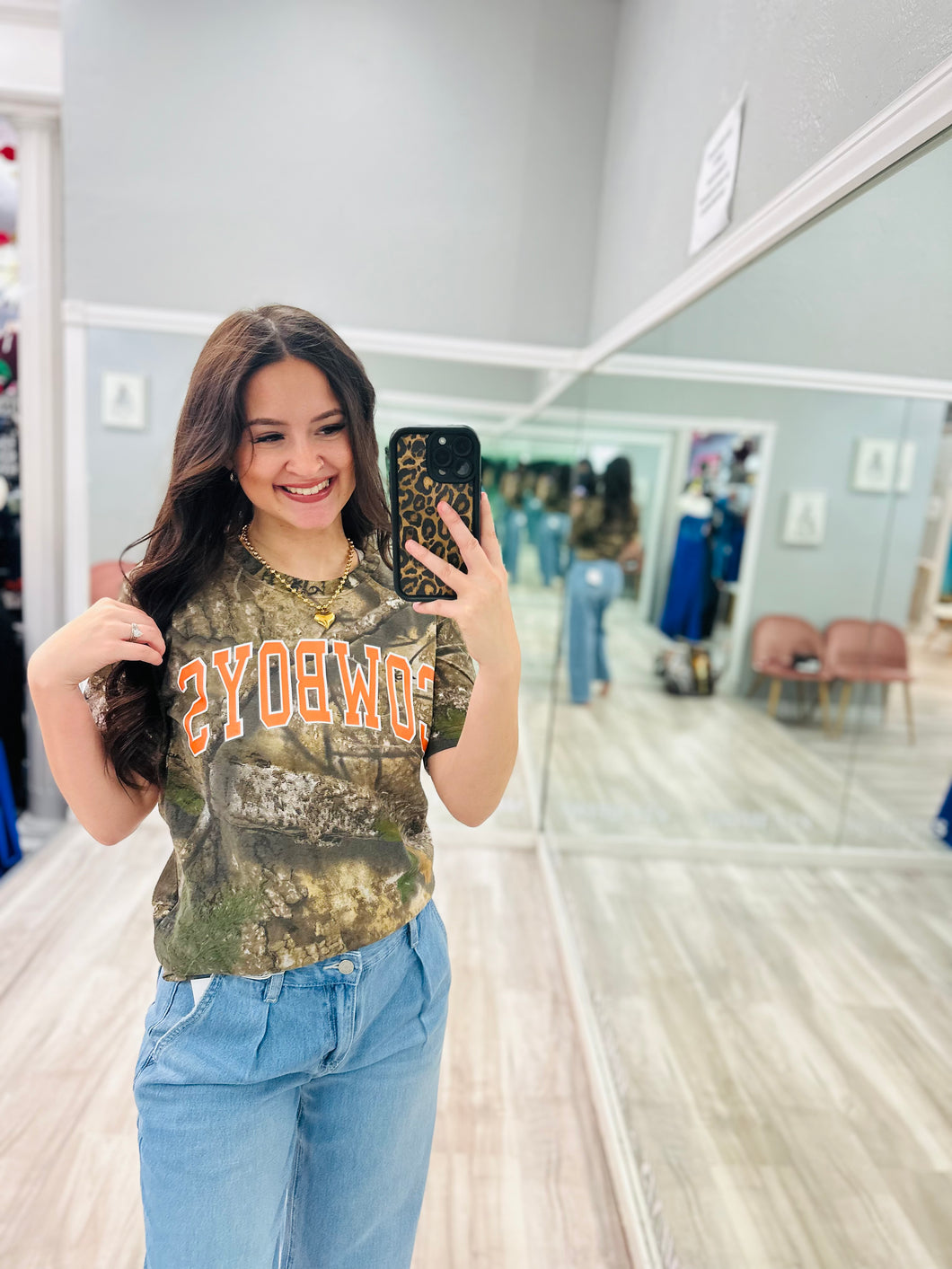 Camo Cowboys Tee
