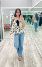 Ruffled Polka Perfection Top