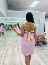 Summer Striped Mini Dress