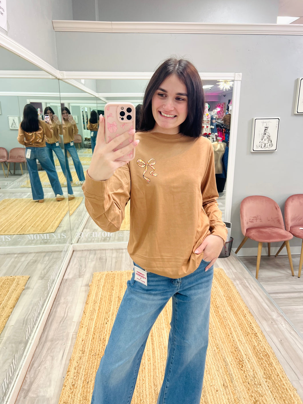 Fall Bow Tee