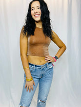 The Autumn Shimmer Crop Top