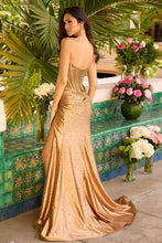 Deep Forrest Corset Prom Dress