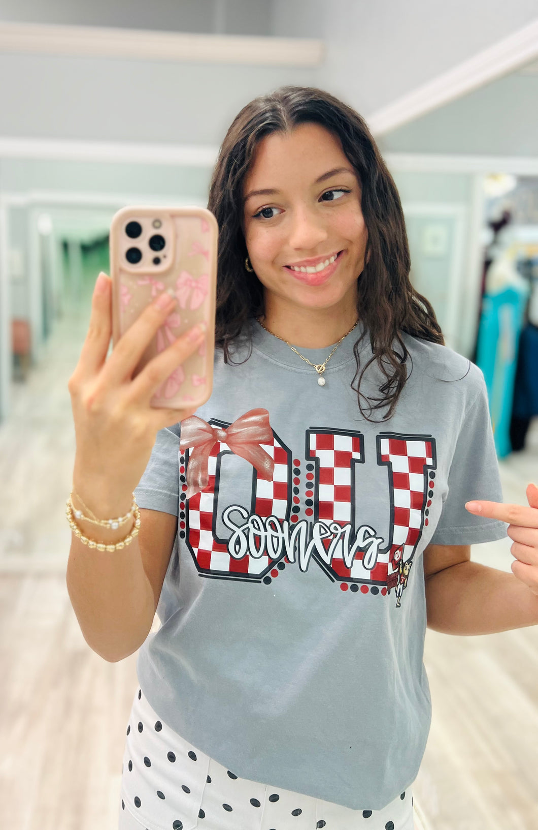 Gameday Bow Tee