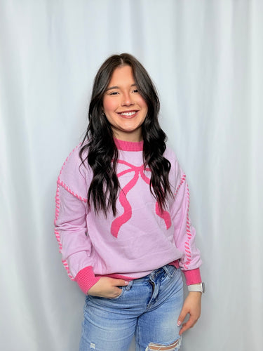 Ballerina Bow Sweater