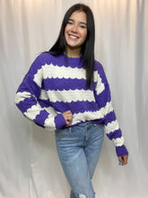 Pretty in Purple Sweater