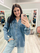 Tencel Denim Shacket