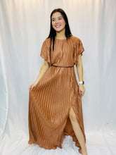 Autumn Pleated Dress
