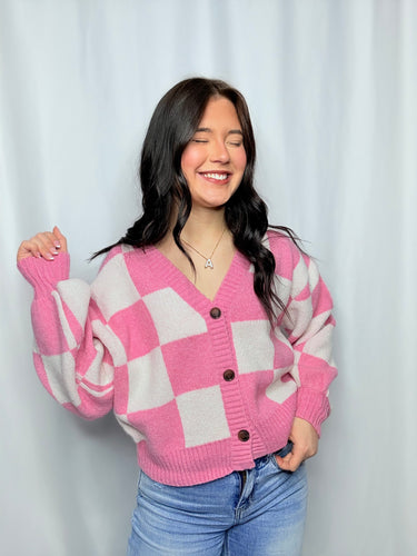 Ballet Pink Cardigan