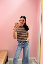 Chocolate Stripe Blouse