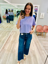 Addie Crop Wide Leg Jean