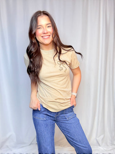Leopard Bow Tee