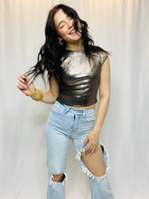 Beautiful in Bronze Crop Top