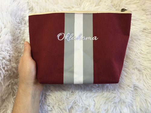 embroidered OKLAHOMA small bag