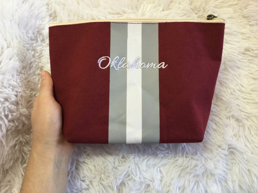 embroidered OKLAHOMA small bag