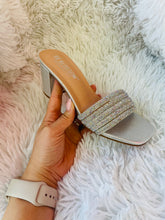 Verona- Silver Shimmer Heel