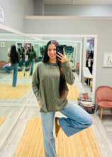 Ribbed Long Sleeve Tee