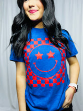 Seeing Red, White and Blue Stars Tee