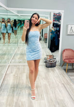 Sky Blue Pedals Dress