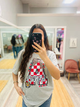 Checkered School Spirit Tee