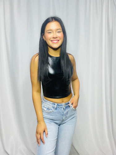 Metallic In The City Top