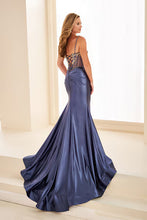 Slate Diamond Detail Corset Dress