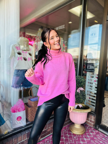 Keep It Cozy Turtleneck Sweater